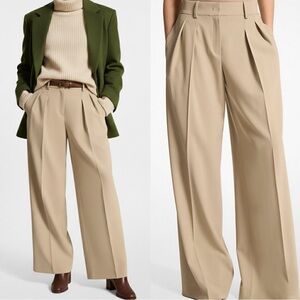 GOOD AMERICAN NWOT High Rise‎ Pleat Front Trousers size 12/31